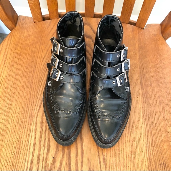 TUK 3-Buckle Pointed Creeper Low Boot, Size 6 - Picture 15 of 15